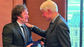 Javier Milei de gira por EE.UU.: almorzó con Bill Clinton y se acerca a Joe Biden