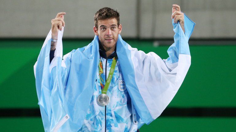 Juan Martín Del Potro perdió la final del tenis de los Juegos Olímpicos de Río de Janeiro 2016 ante el británico Andy Murray por 7-5