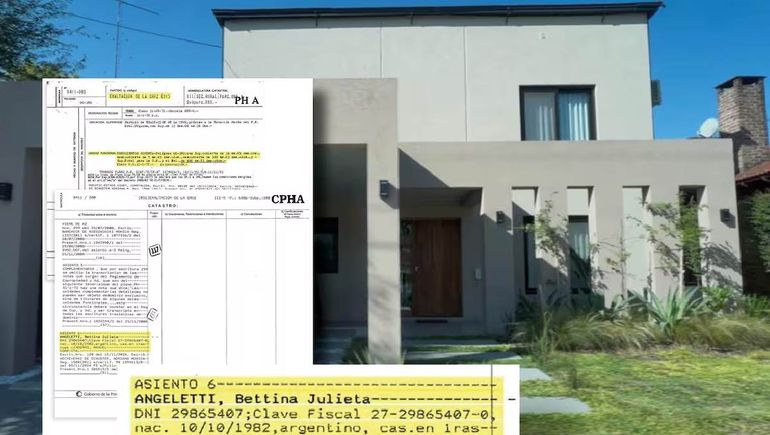 La casa que Manuel Adorni tiene en el country Indio Cua. La casa que Manuel Adorni tiene en el country Indio Cua.