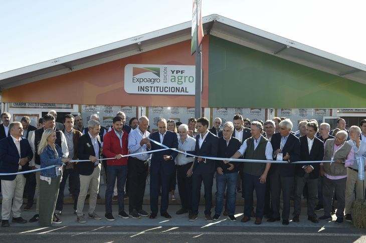 photo La inauguración de una nueva edición de la expo, en Aan Nicolas. Foto: gentileza Expoagro. photo La inauguración de una nueva edición de la expo, en Aan Nicolas. Foto: gentileza Expoagro.