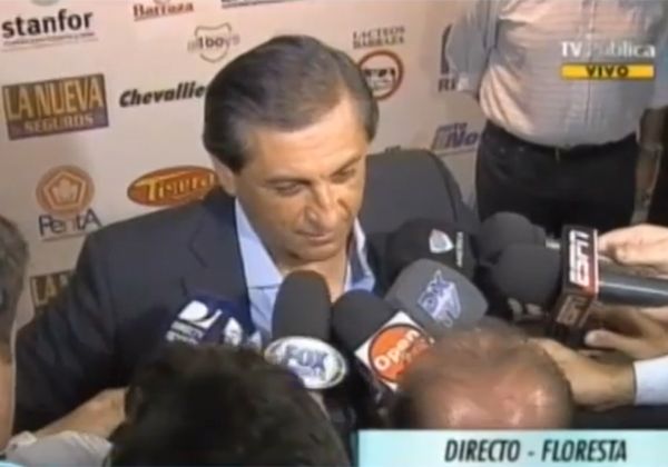 Ramón le pidió disculpas a la gente tras perder en Floresta