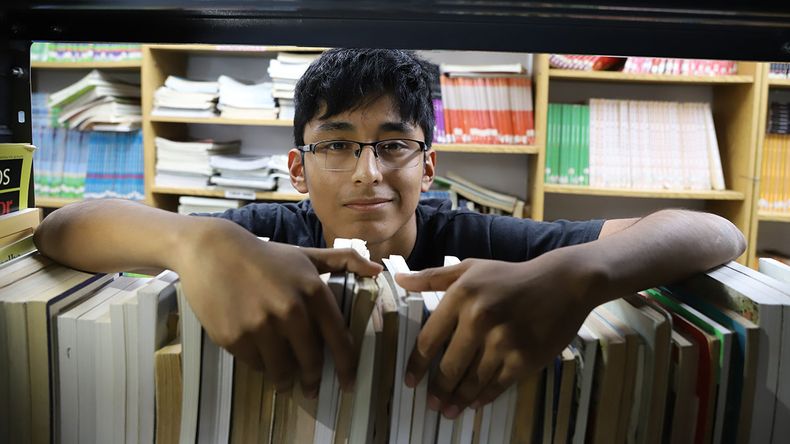 Josías es estudiante de quinto año en la EPET N°3 | LM Neuquen Josías es estudiante de quinto año en la EPET N°3