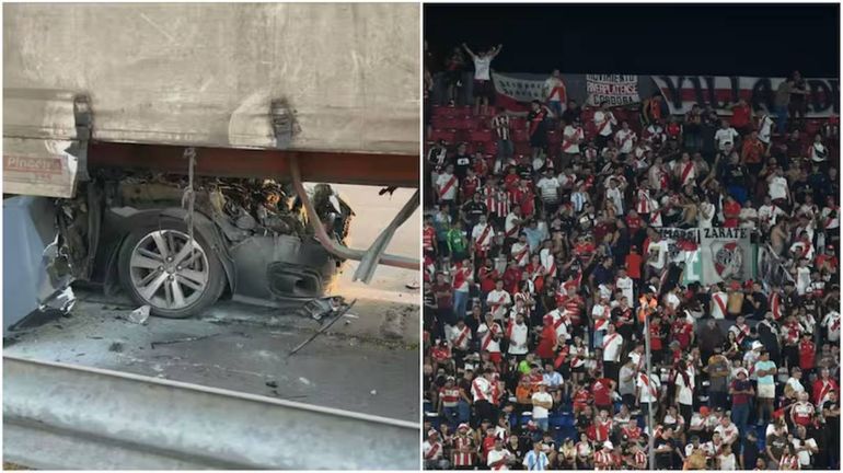 El sentido comunicado de River tras el accidente en el que murieron dos hinchas