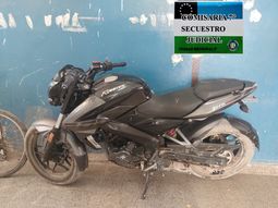 La motocicleta fue identificada estacionada en una vereda del barrio Marleta. La motocicleta fue identificada estacionada en una vereda del barrio Marleta.