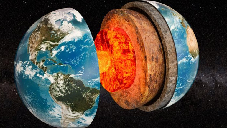 Aseguran que el centro de la Tierra se está enfriando
