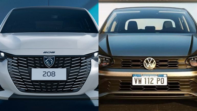 La comparación entre Peugeot 208 y Volkswagen Polo. ¿Cuál conviene comprar en octubre de 2025?