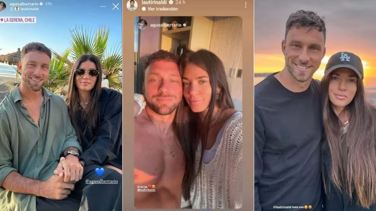 Agustina Albertario y su nuevo novios tras separarse de Lucas Alario Agustina Albertario y su nuevo novios tras separarse de Lucas Alario