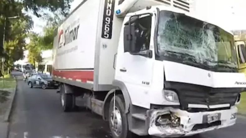 El accidente tuvo lugar este lunes a primera hora de la mañana. | LM Neuquen El accidente tuvo lugar este lunes a primera hora de la mañana.