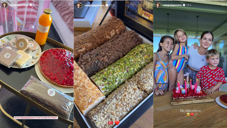 Fotos compartidas por China Suárez durante los 7 años de Magnolia (@sangrejaponesa) Fotos compartidas por China Suárez durante los 7 años de Magnolia (@sangrejaponesa)