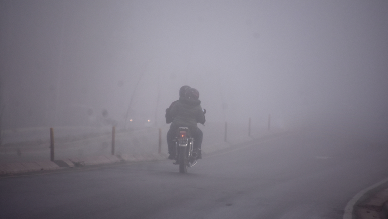 ¡Londres, un poroto! En 8 fotos una ciudad bajo la niebla