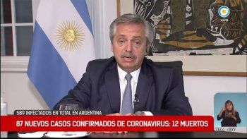 alberto fernandez: cada vez que me entero de otro infectado sufro alberto fernandez: cada vez que me entero de otro infectado sufro