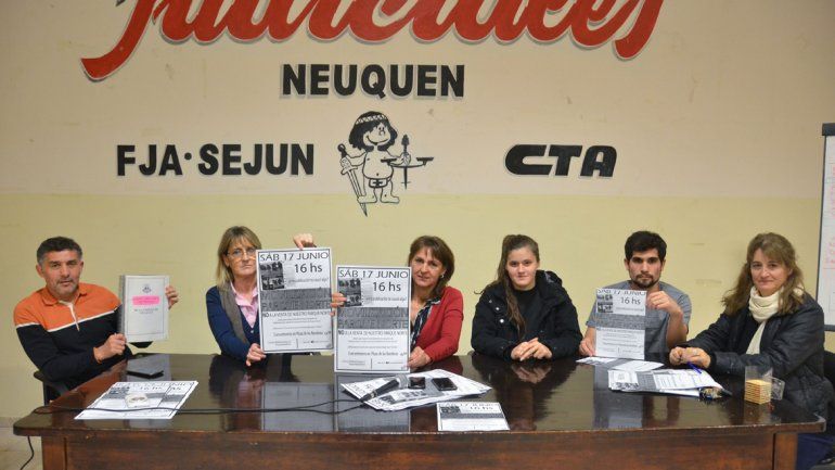 La Multisectorial hizo una convocatoria en la sede del gremio Sejun.