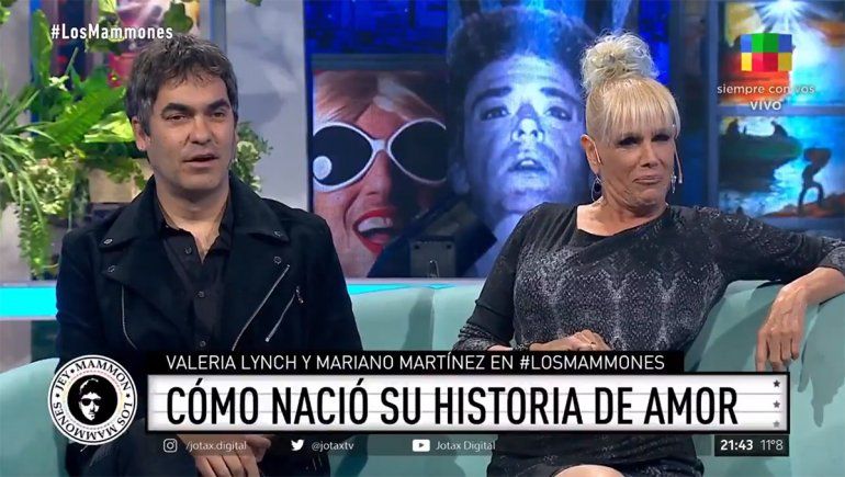 Valeria Lynch y Mariano Martínez contaron como surgió su romance