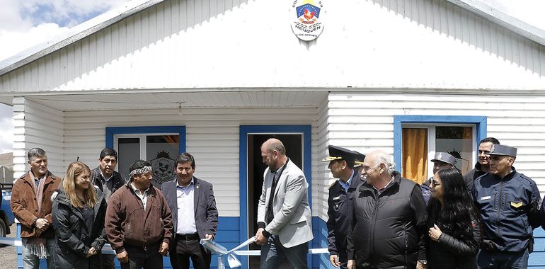 Inauguración de la comisaría de Los Miches. Inauguración de la comisaría de Los Miches.