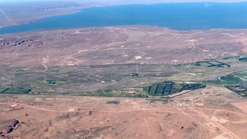 El campo de la familia Galván en Tratayén. | LM Neuquen El campo de la familia Galván en Tratayén.