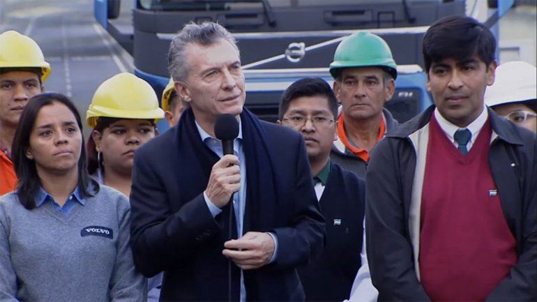 Es orgásmico, el extraño mensaje que compartió Macri tras inaugurar una obra