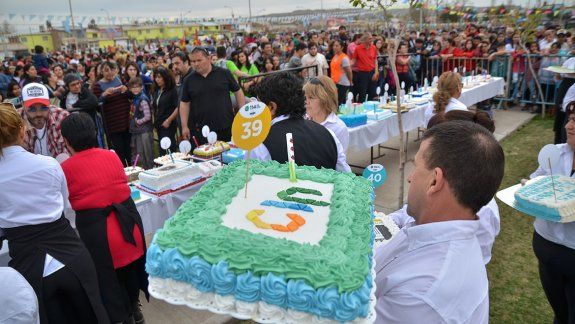 por el mal tiempo, postergaron el desfile por el cumple de la ciudad