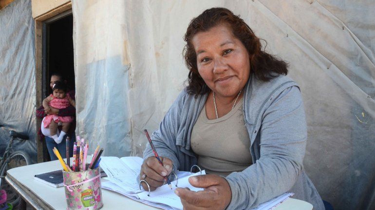 María Luisa terminó la primaria en el Centro de Educación para Adultos 145