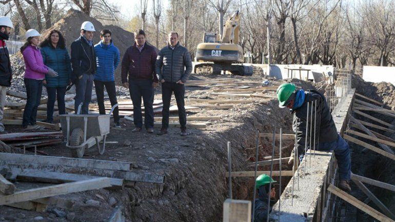 A fin de mes habilitan la primera parte de la obra del arroyo Durán