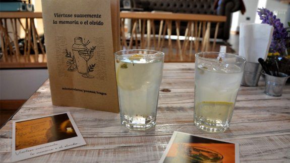 En Villa Pehuenia los tragos inspiran a escribir
