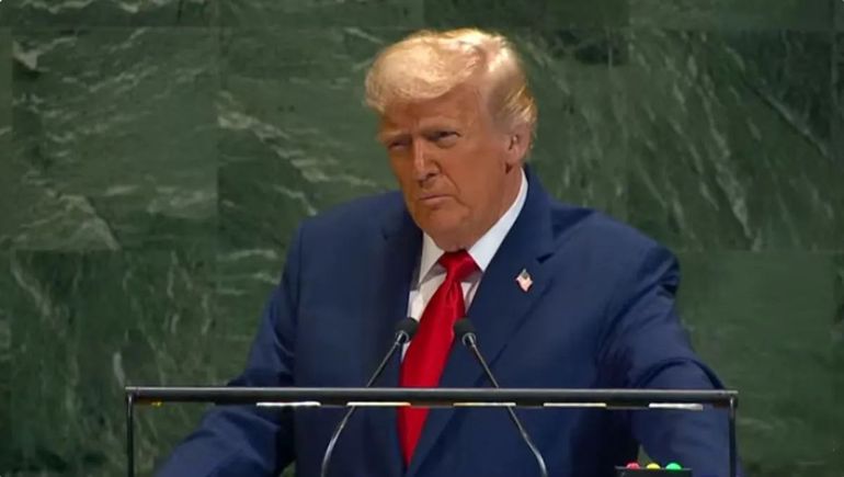 Trump destacó ante la ONU sus logros en política internacional y cuestionó el funcionamiento de la organización multilateral. Trump destacó ante la ONU sus logros en política internacional y cuestionó el funcionamiento de la organización multilateral.