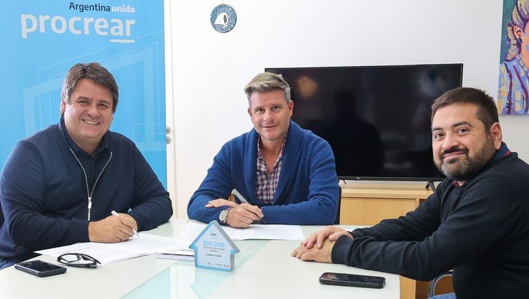 Gaido anunció el desarrollo de 224 nuevos terrenos en la Meseta