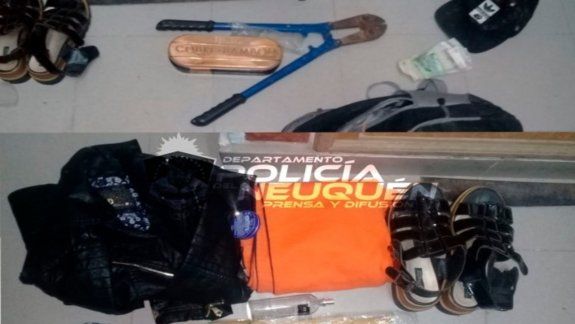 Robó en una casa y lo atraparon en la huida