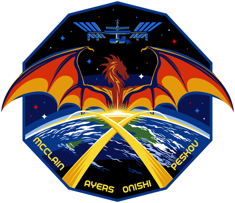 Logo de la tripulación del Crew-10 Logo de la tripulación del Crew-10