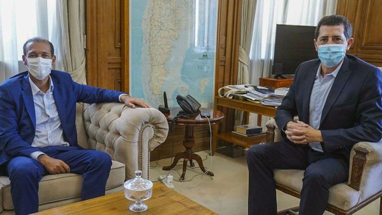 Gutiérrez se reunió con Lammens y De Pedro en Buenos Aires