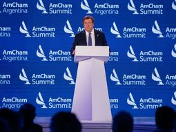 El gobernador expuso&nbsp;las políticas que impulsa Río Negro para atraer inversiones. Foto: Gentileza.