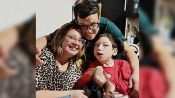 Los padres de Santino decidieron donar sus córneas. Los padres de Santino decidieron donar sus córneas.