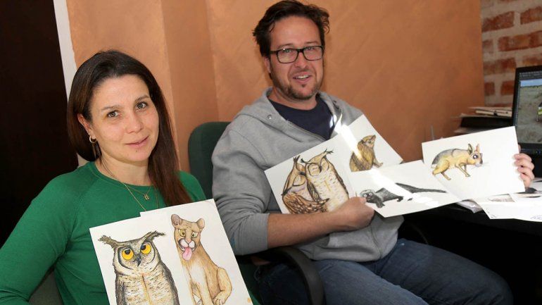 Neuquinos realizan un libro de fauna argentina