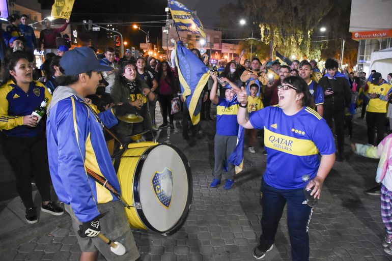 Superclásico: las mejores fotos del festejo de Boca en Neuquén