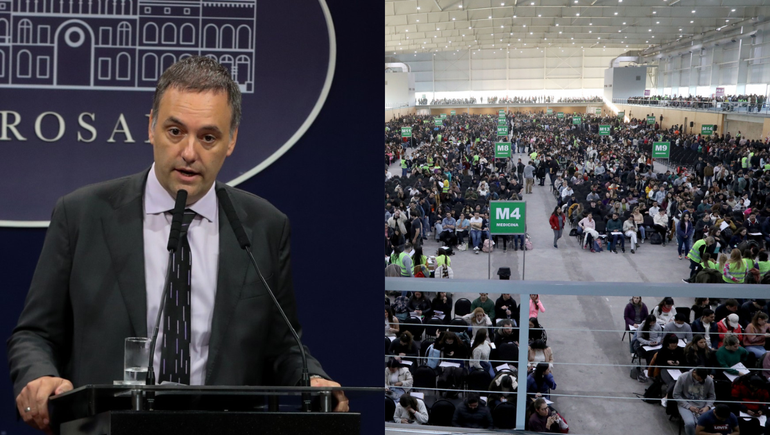 Manuel Adorni anunció los cambios en las residencias médicas
