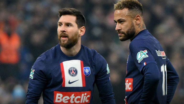 Lionel y su amigo Neymar son apuntados por los hinchas como los responsables de los fracasos del PSG en Champions.&nbsp;