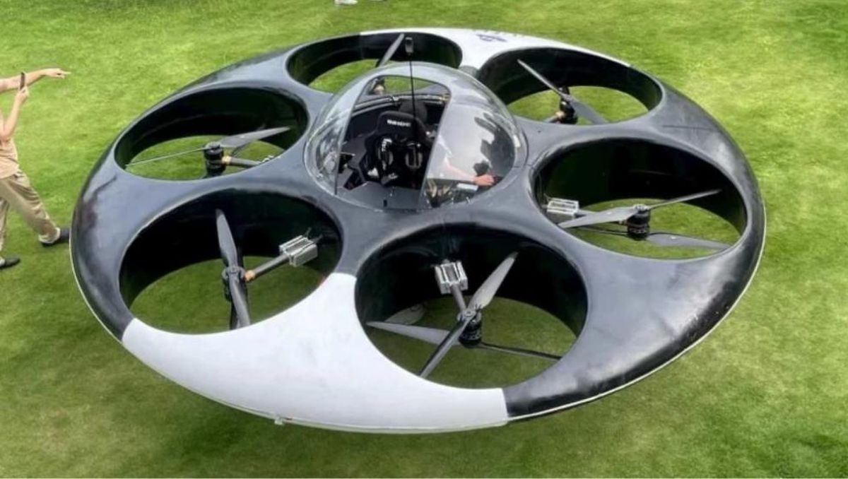 ¡Un OVNI real! China construyó el primer platillo volador