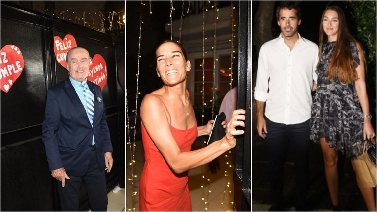 Los invitados del cumpleaños de Mirtha Legrand