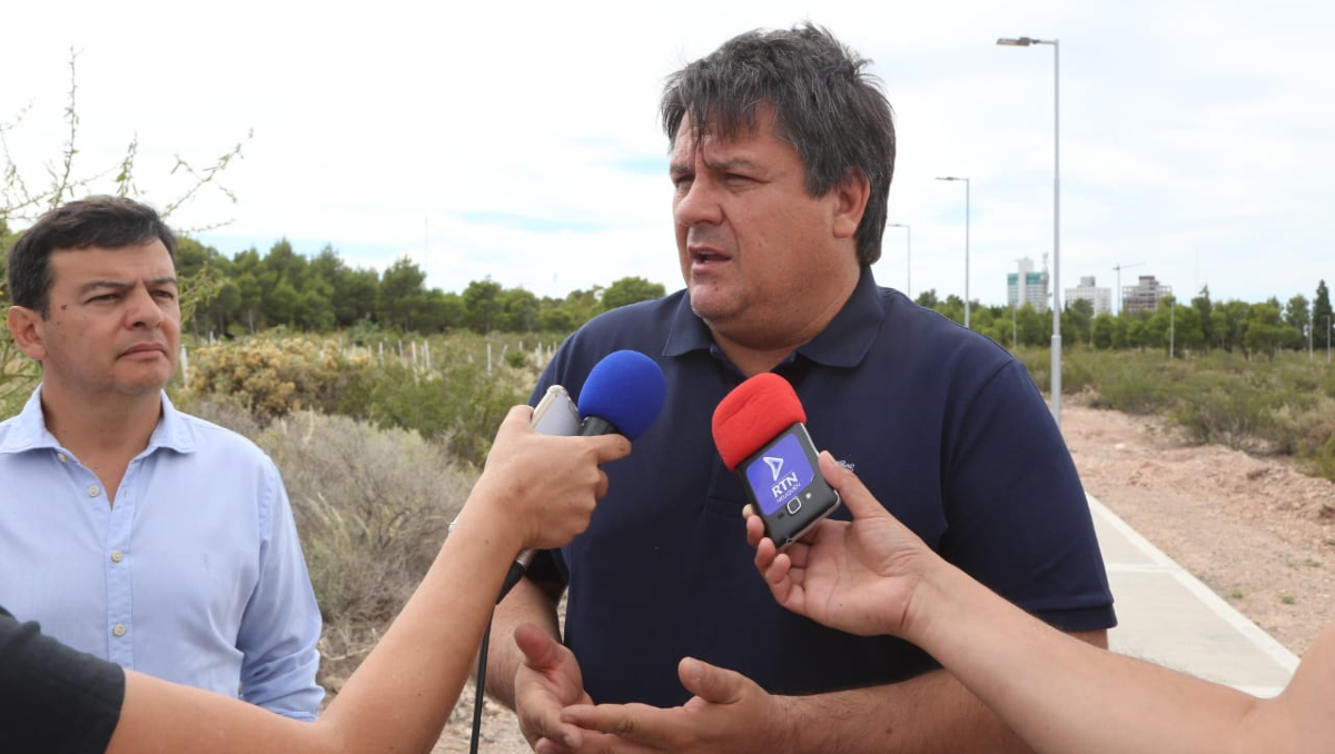 Terminan la primera parte de la peatonal de Parque Norte