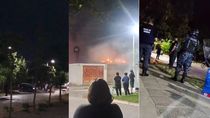Momentos de extrema violencia se vivieron este lunes por la noche en barrio Islas Malvinas Momentos de extrema violencia se vivieron este lunes por la noche en barrio Islas Malvinas