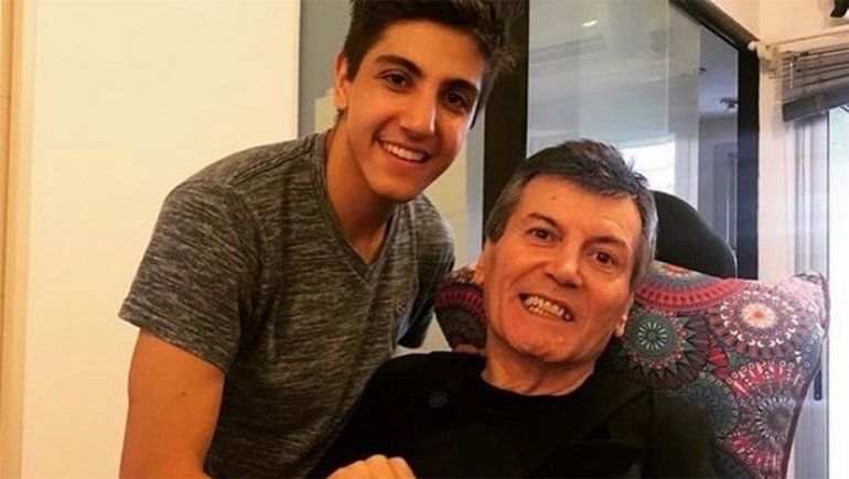 El conmovedor posteo del hijo de Carlín: Luchaste hasta el final por nosotros