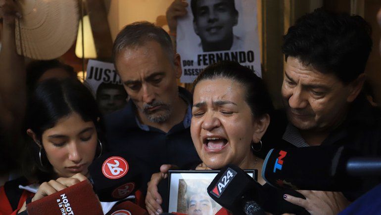 El desgarrador mensaje de Graciela, la mamá de Fernando Baéz Sosa: Estoy muerta en vida