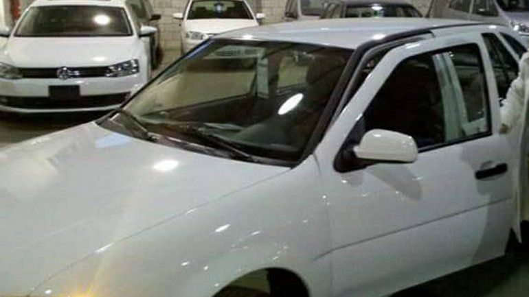 El Gol Power robado que ahora busca la Policía.