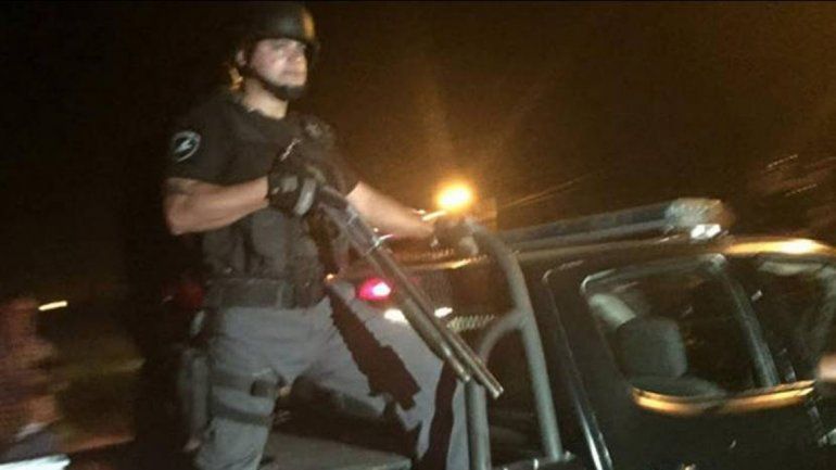 Fuerte operativo en Recreo