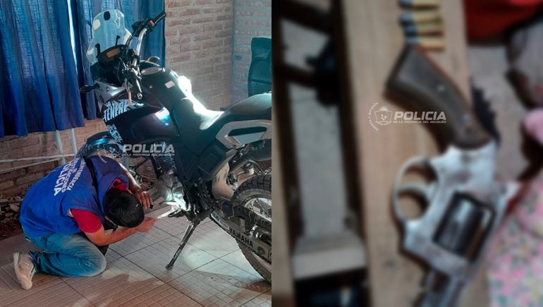 Allanaron por el ataque en la fiambrería de Centenario y secuestraron un arma
