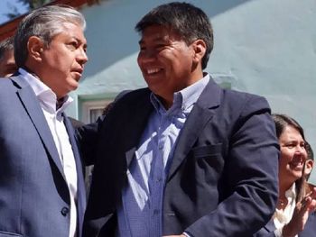 Figueroa pronunció un encendido discurso en el norte neuquino.