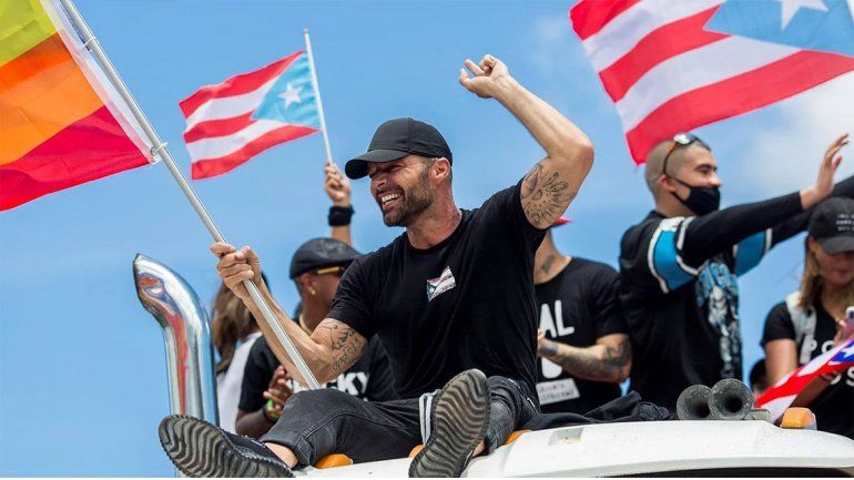 Ricky Martin celebró la renuncia de Rosselló: Lo logramos sin armas, como Gandhi
