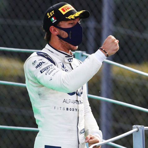 Pierre Gasly habl&oacute; luego de lo que fue su primera victoria en la F&oacute;rmula 1 con AlphaTauri en el Gran Premio de Italia.