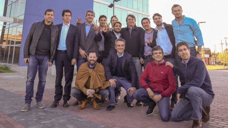 Máximo se reunió con intendentes de car al ballotage