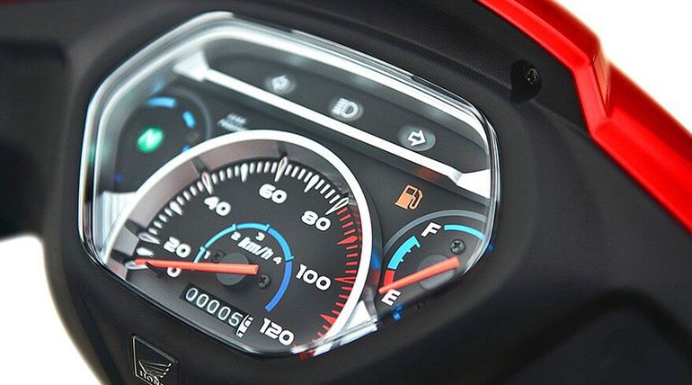 Así es el tablero de la Honda Wave Así es el tablero de la Honda Wave