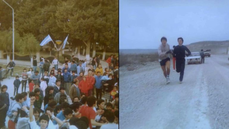 La posta atlética que unió a Chos Malal con Viedma hace 35 años
